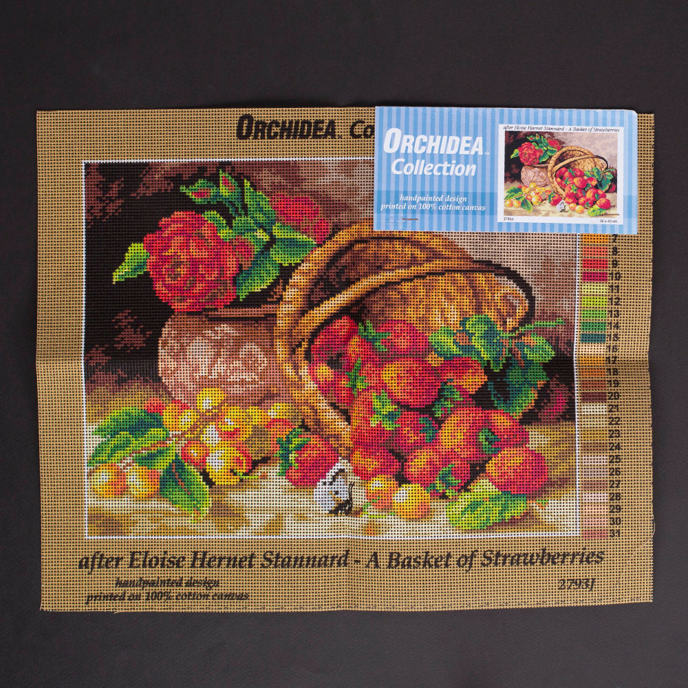 Orchidea 30x40cm Eloise Hernet Baskılı Goblen - 2793J